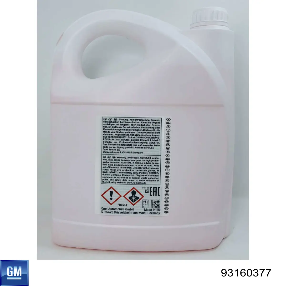 Antifreeze (Coolant) General Motors 93160377 precio, desde 18,13 EUR