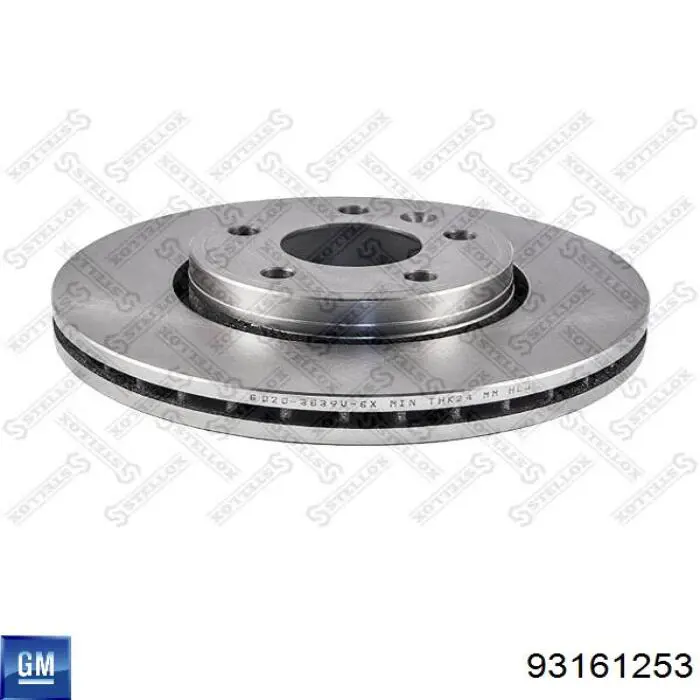 Freno de disco delantero Renault Trafic 2 FL