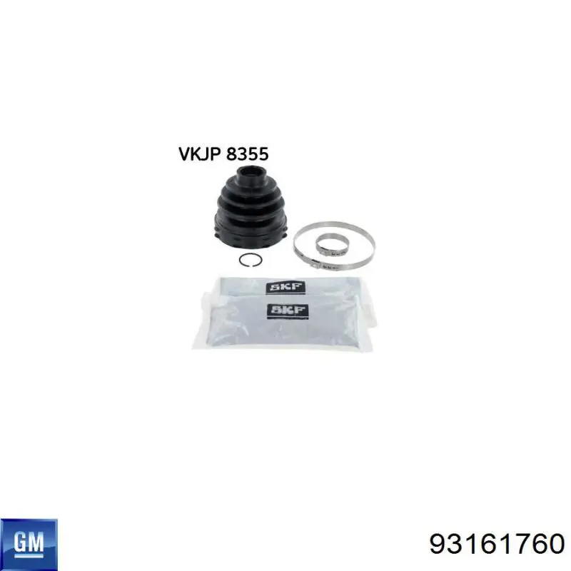 Comprar 93161760 General Motors Fuelle de semieje delantero interior