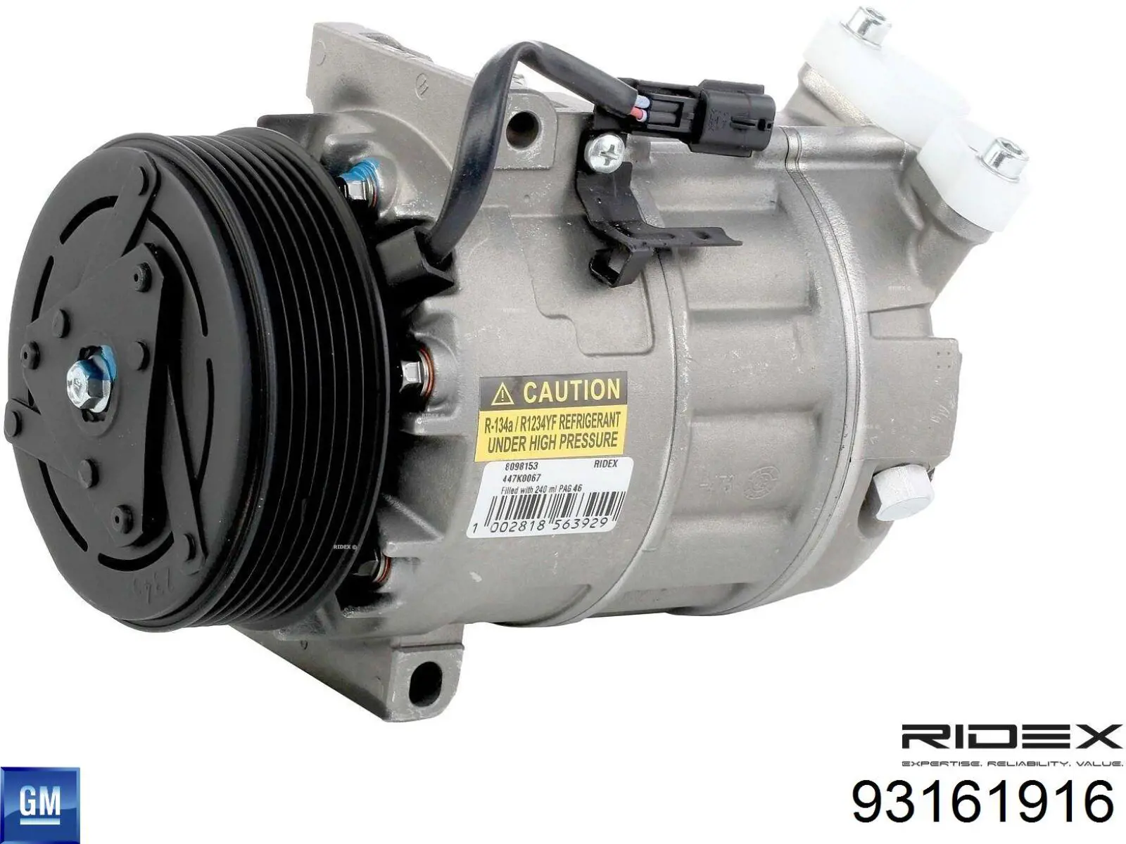 Compresor de aire acondicionado 93161916 General Motors