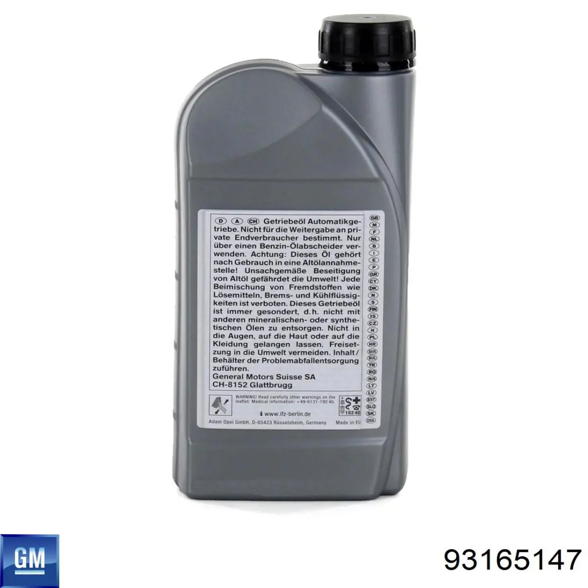 Aceite de transmisión General Motors 88863400