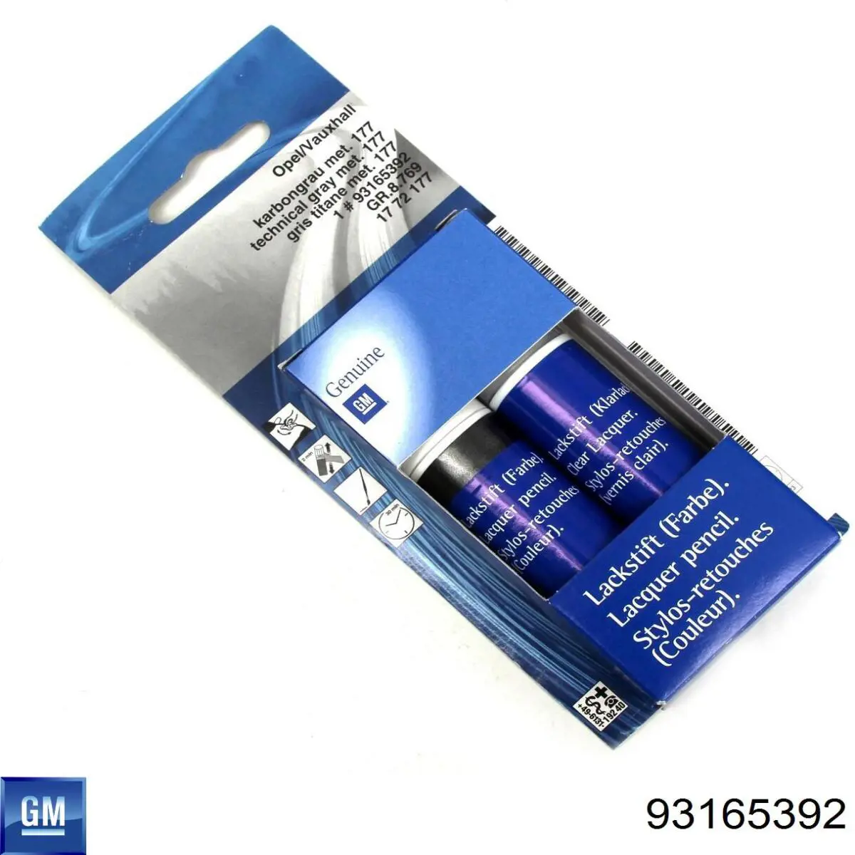 Comprar 93165392 Peugeot/Citroen Lápiz de retoque