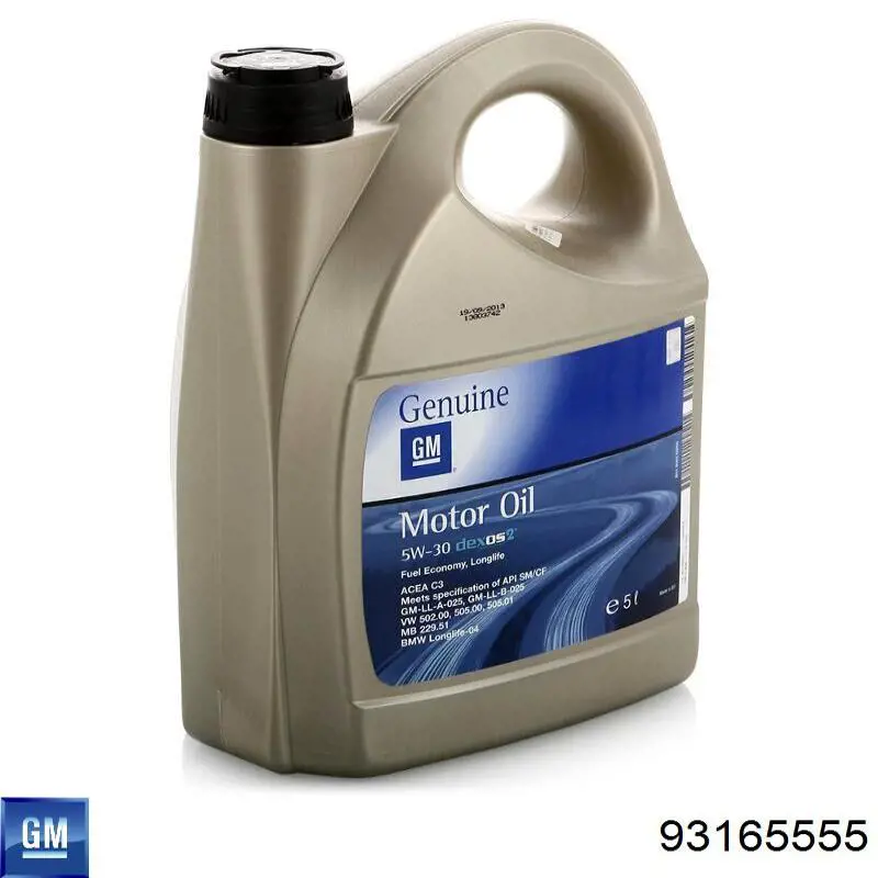 Aceite motor General Motors 93165555 precio, desde 24,11 EUR