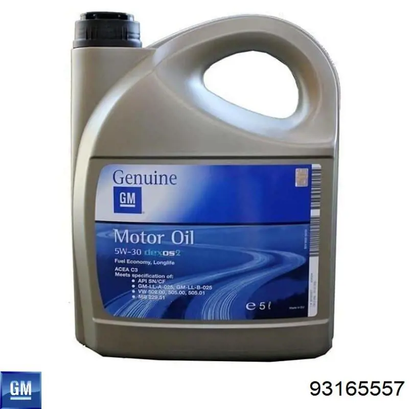 Aceite de motor 93165557 General Motors