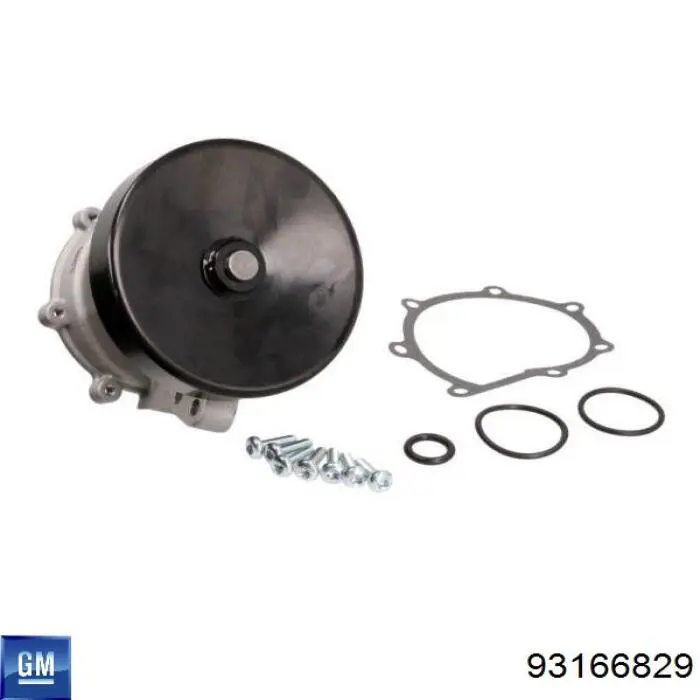 93166829 General Motors Bomba refrigerante coche