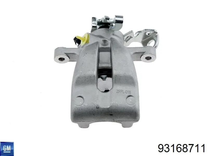 Kit de reparación de pinzas de freno trasero 93168711 General Motors