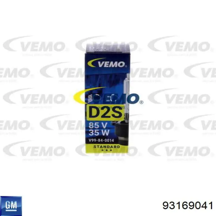 Bombilla de xenón General Motors 93169041 precio, desde 27,86 EUR