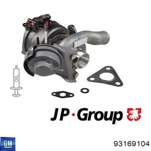 Turbocompresor General Motors 93169104 precio, desde 113,26 EUR
