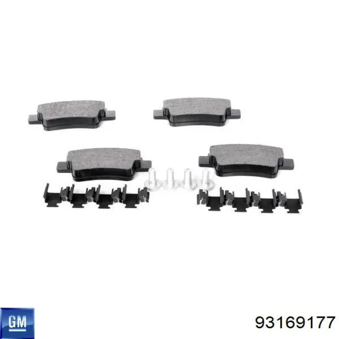 986494072 Bosch pastillas de freno traseras