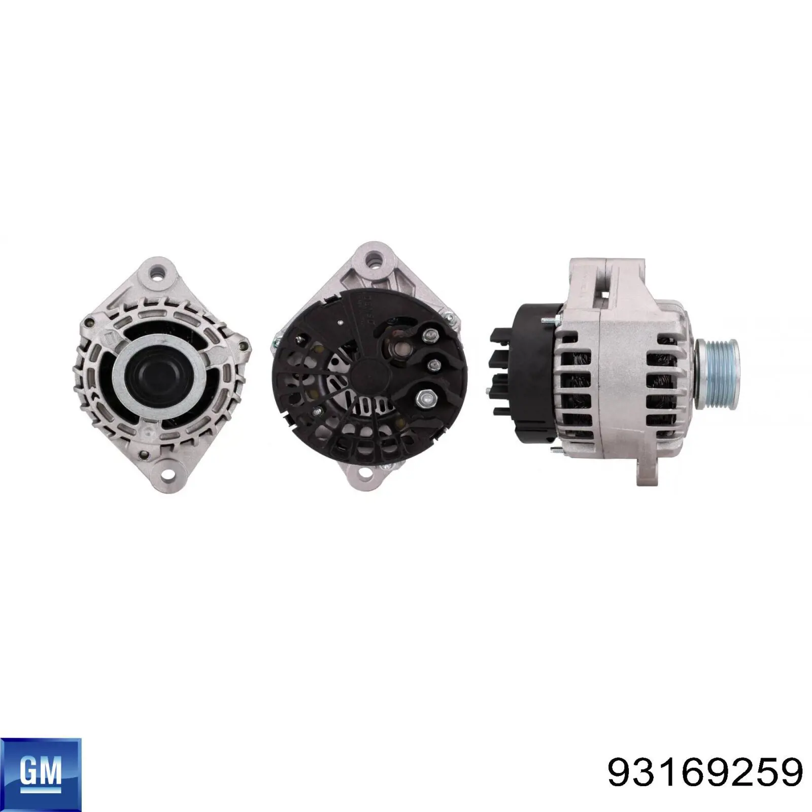 Alternador del motor General Motors 93169259 precio, desde 135,04 EUR