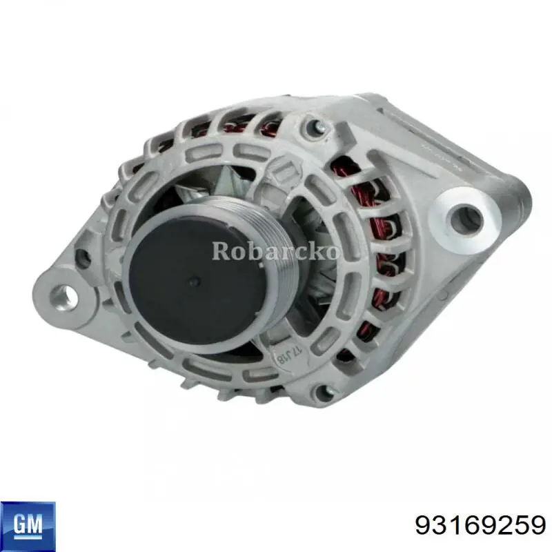 Alternador 93169259 General Motors