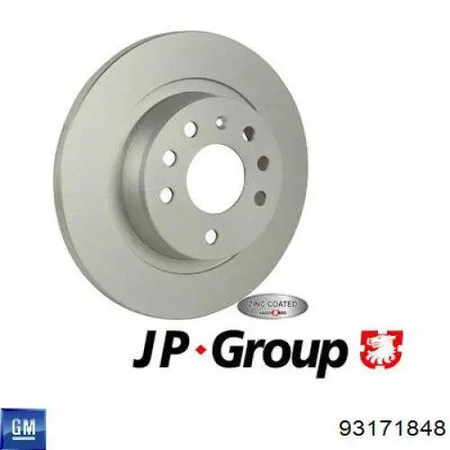 Disco de freno trasero General Motors 93171848 precio, desde 28,23 EUR
