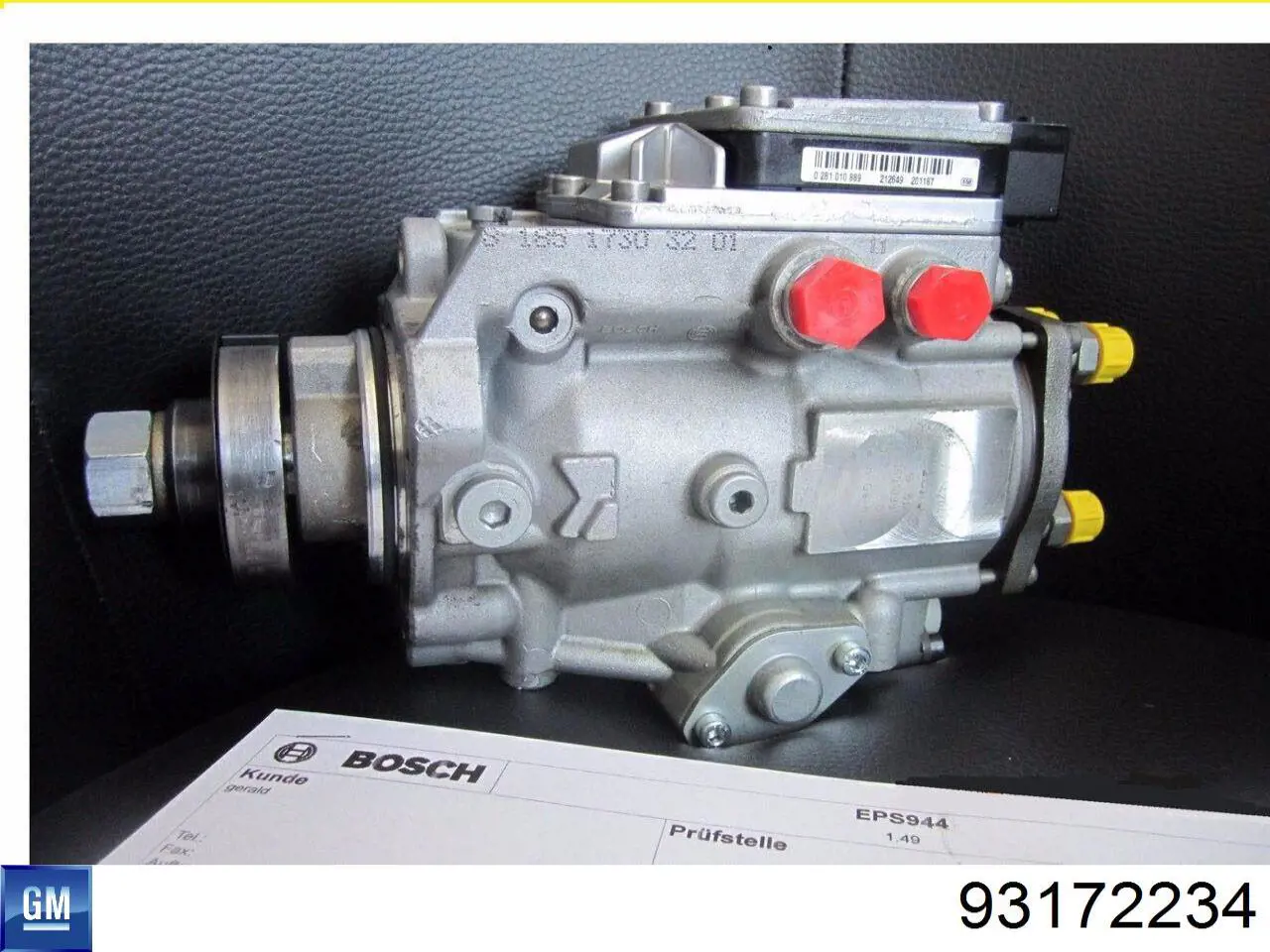 Bomba inyectora 93172234 General Motors
