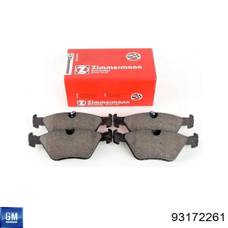 Pastillas de freno delanteras Opel Corsa F08, F68