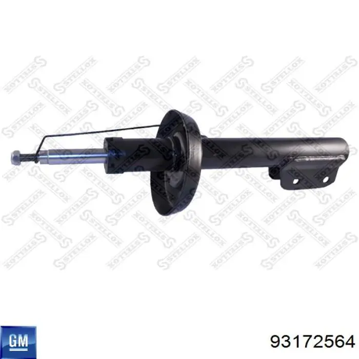 93172564 General Motors Amortiguador eje delantero derecha