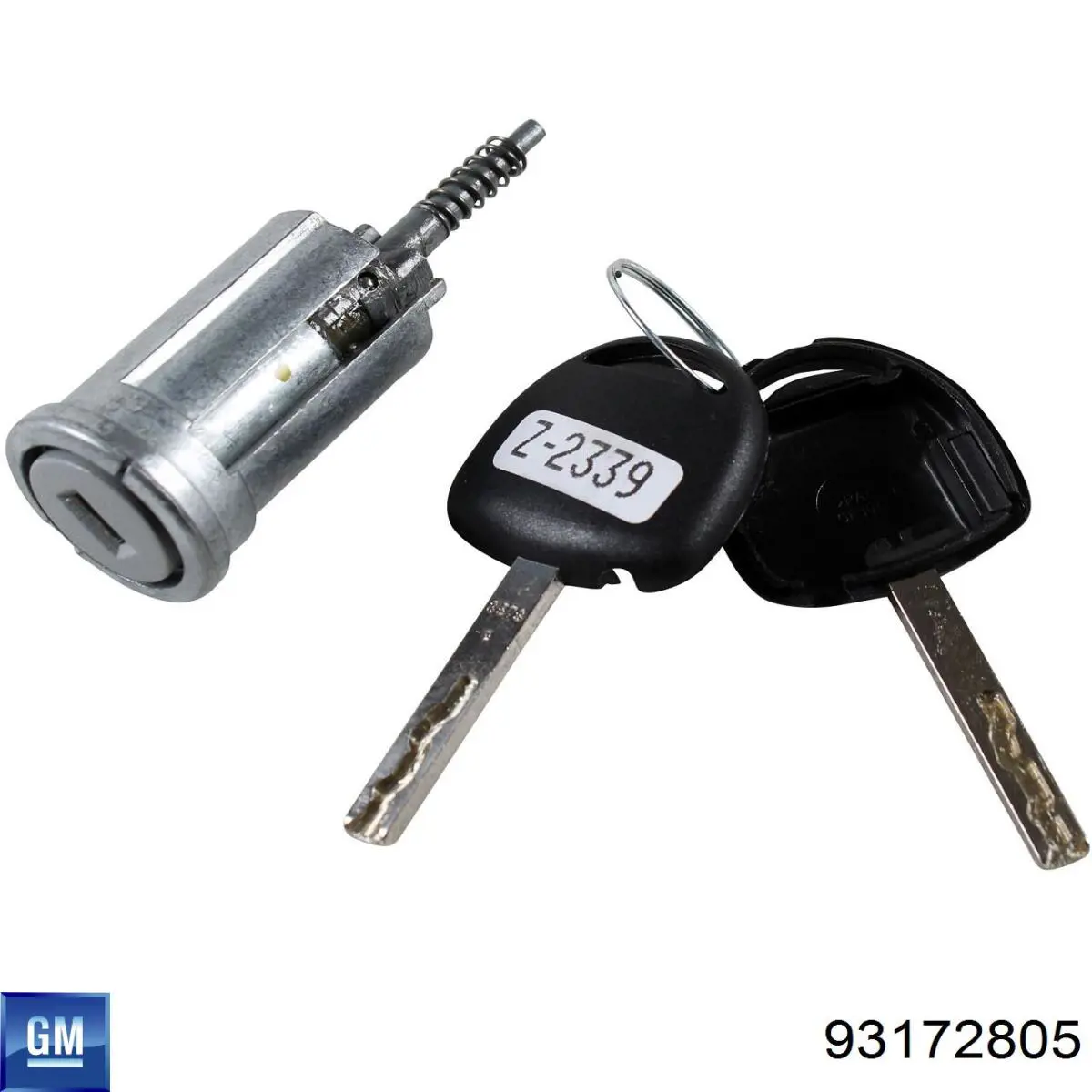 93172805 General Motors Cilindro de cerradura de encendido