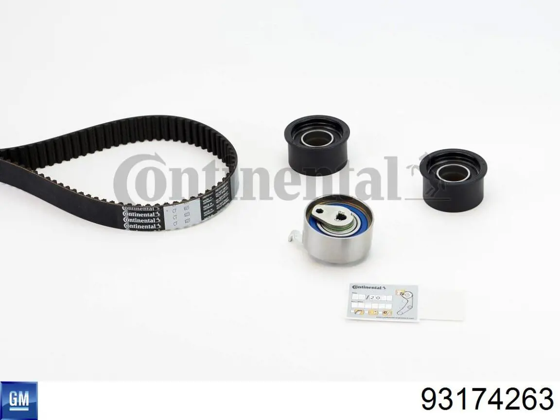 93174263 General Motors kit correa de distribución