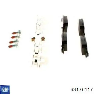Pastillas de freno delanteras Opel Corsa F08, F68