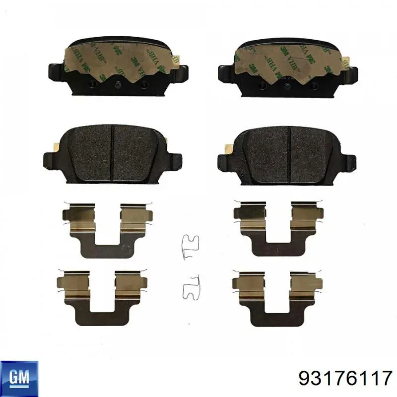 Pastillas de freno delanteras Opel Corsa F08, F68