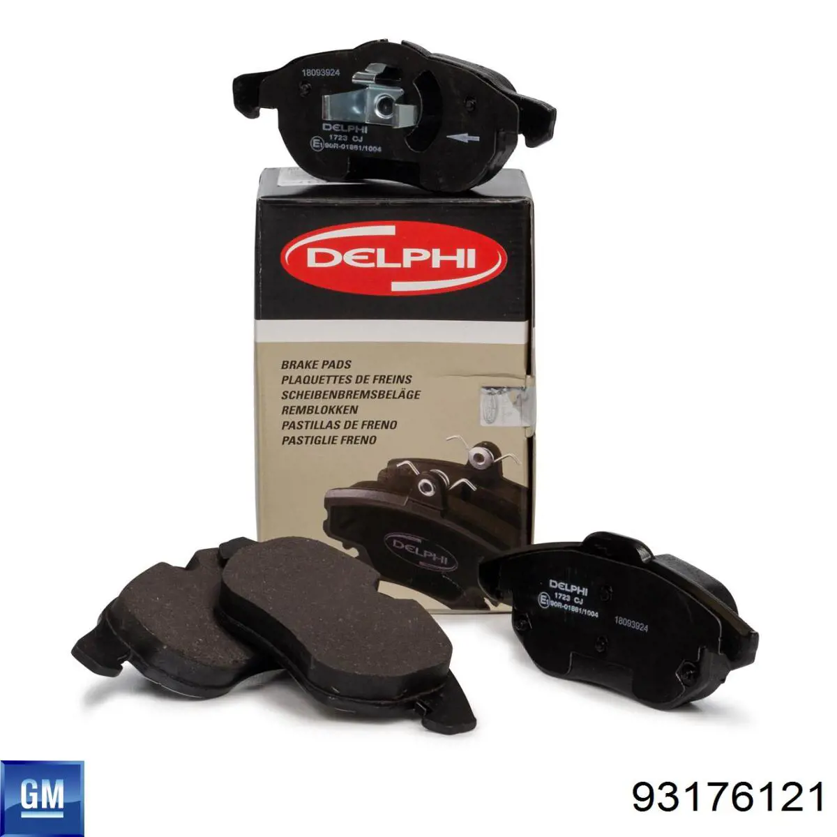 Pastillas de freno delanteras Opel Vectra