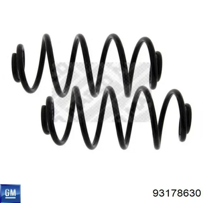 93178630 General Motors Muelle trasero