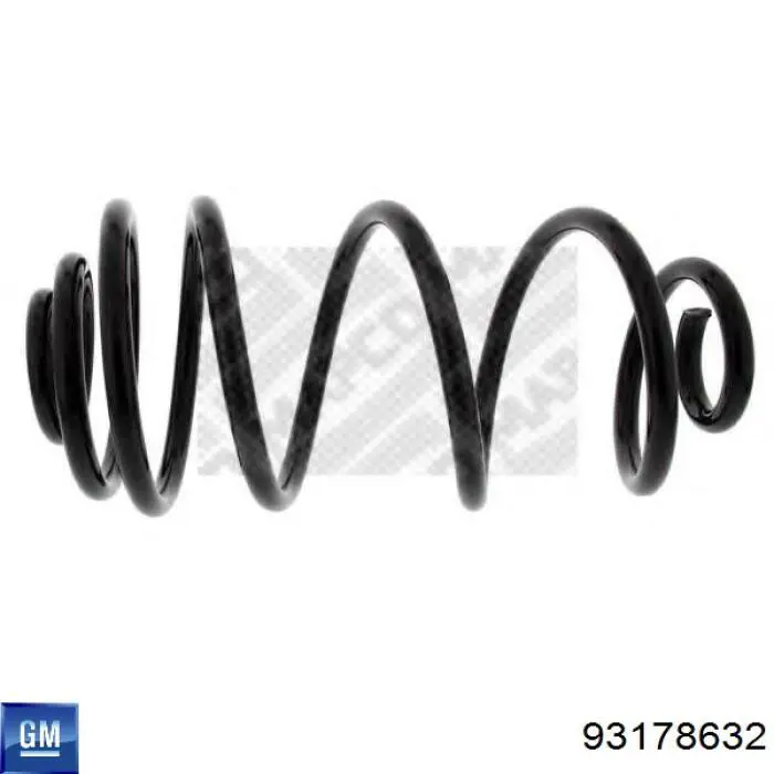 Comprar 93178632 General Motors Muelle de eje trasero