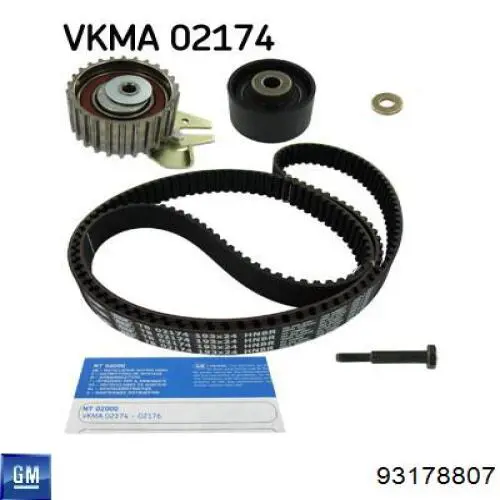 Comprar 93178807 General Motors Polea correa distribución