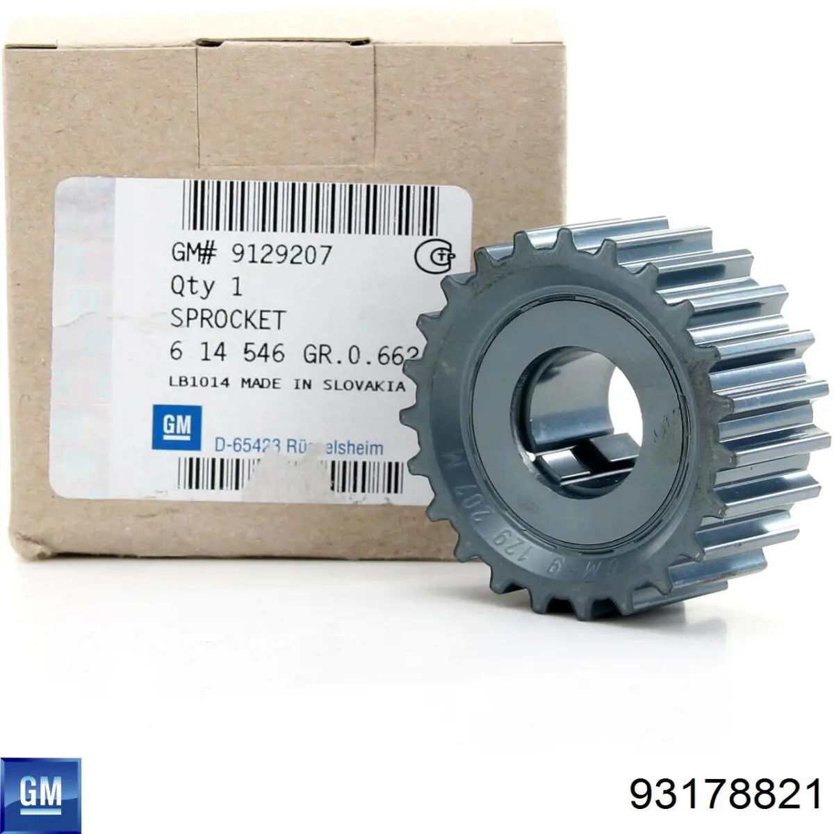 Piñón del cigüeñal General Motors 93178821 precio, desde 30,10 EUR
