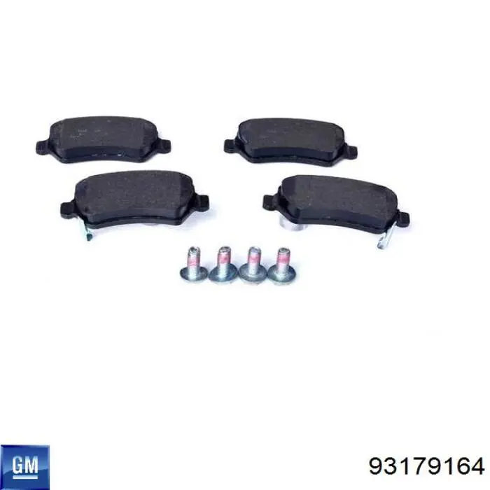 Pastillas traseras de freno General Motors 93179164 precio, desde 17,77 EUR