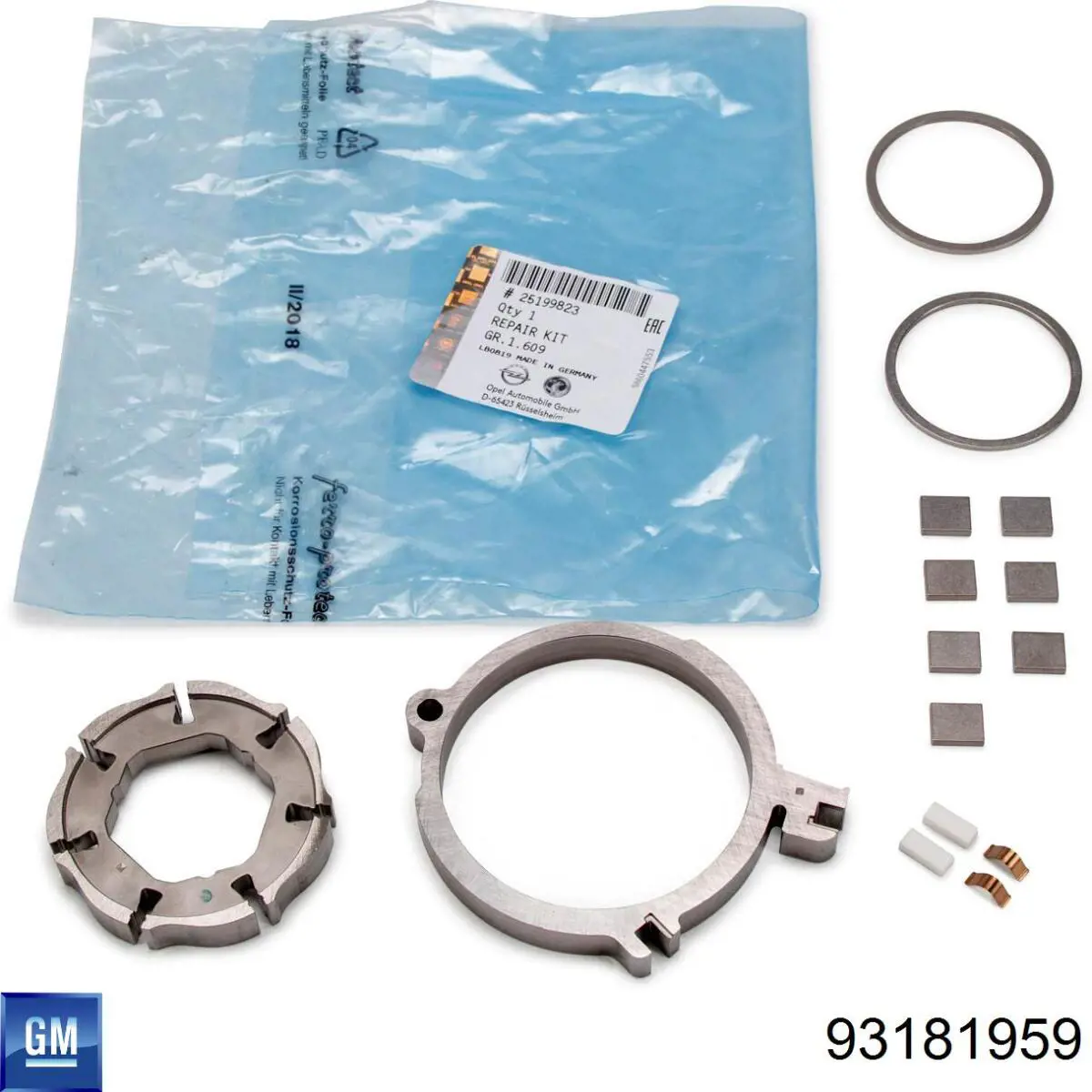 Kit reparacion bomba aceite 93181959 General Motors