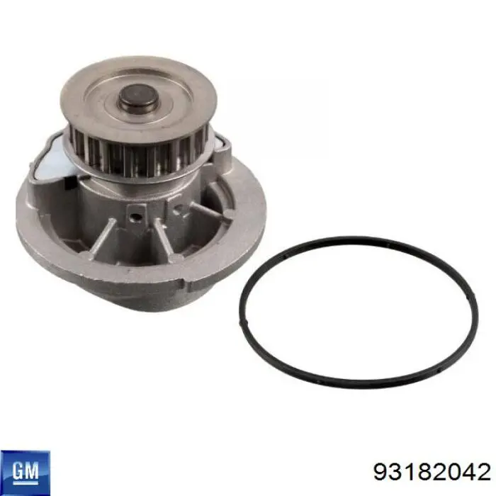93182042 General Motors Bomba refrigerante coche