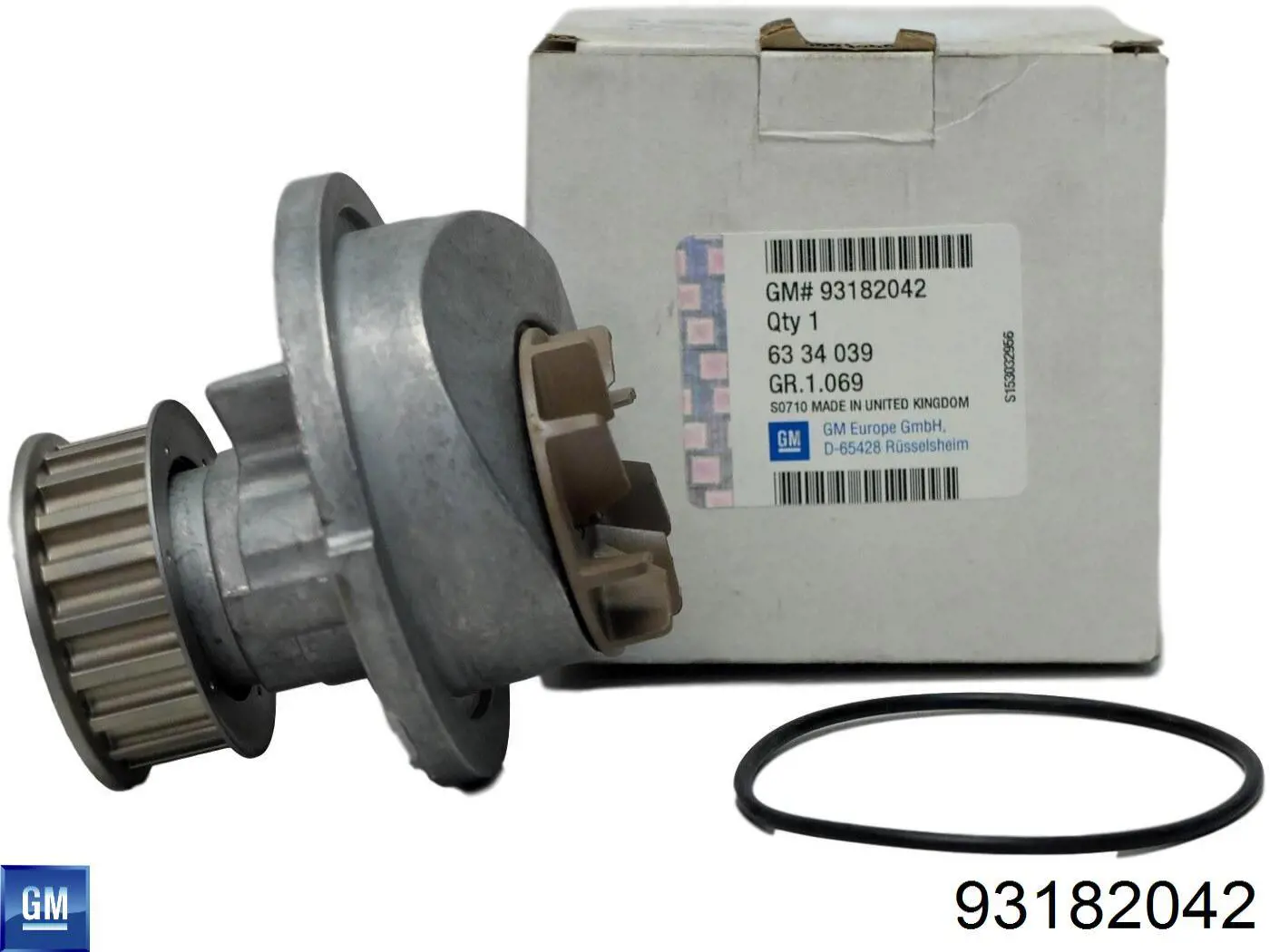 Bomba de agua 93182042 General Motors