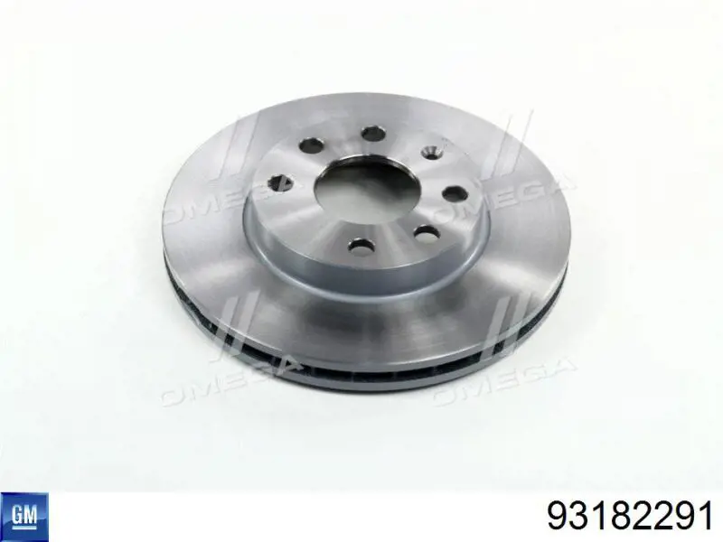 Freno de disco delantero Opel Astra 51, 52, F35, M35