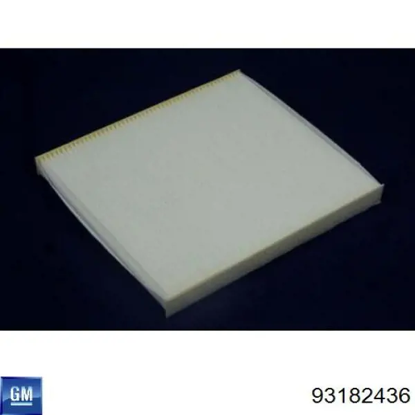 Filtro de habitáculo 93182436 General Motors