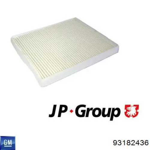 Filtro de habitáculo 93182436 General Motors