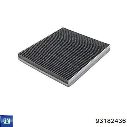 Filtro de cabina General Motors 93182436 precio, desde 7,28 EUR