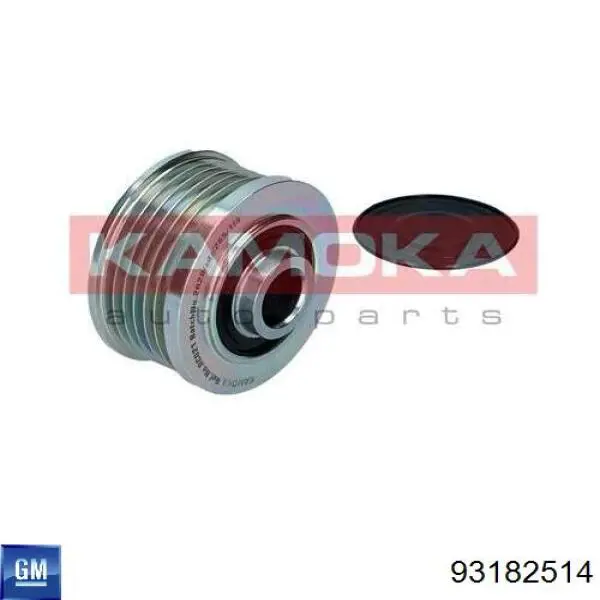 Polea alternador 93182514 General Motors