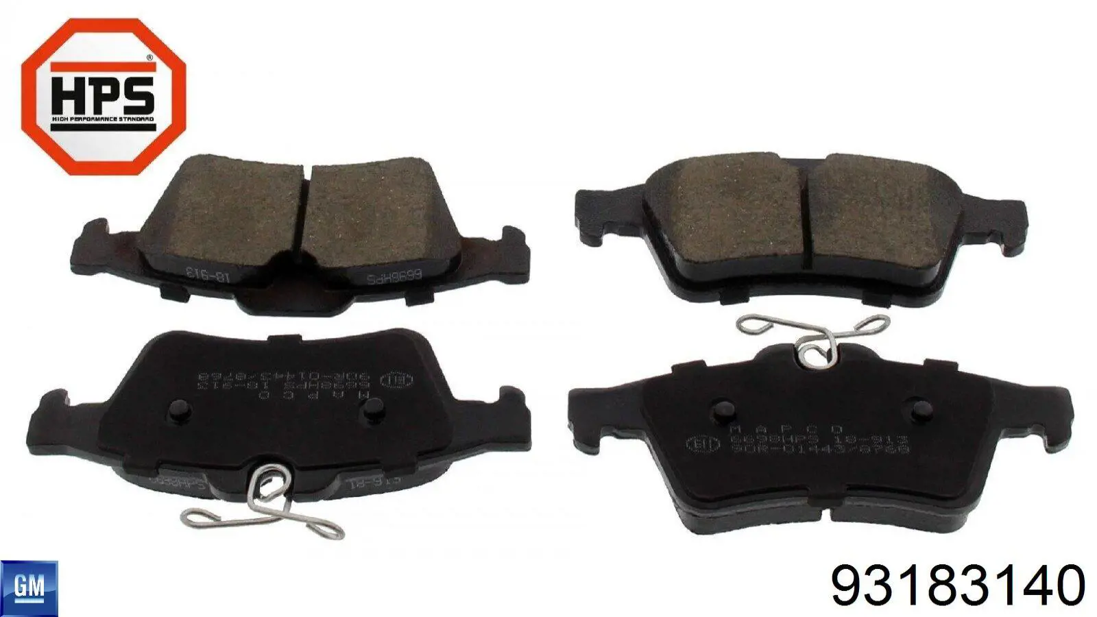Pastillas traseras de freno General Motors 93183140 precio, desde 19,81 EUR