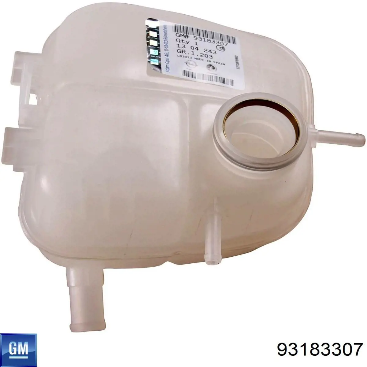Vaso de expansión 93183307 General Motors