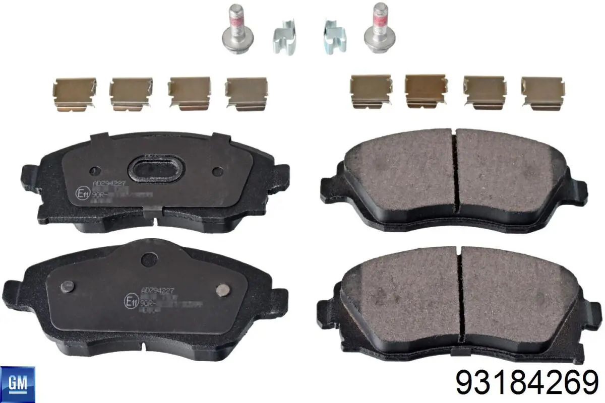 Pastillas de freno delanteras Opel Corsa F08, F68
