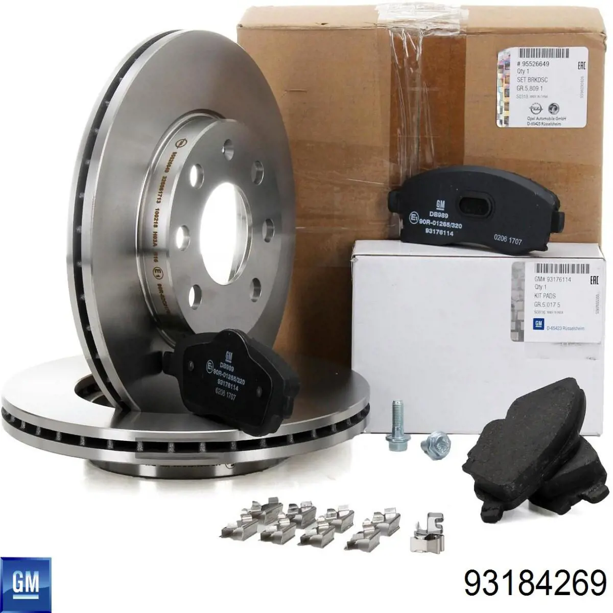 Pastillas de freno delanteras Opel Corsa F08, F68