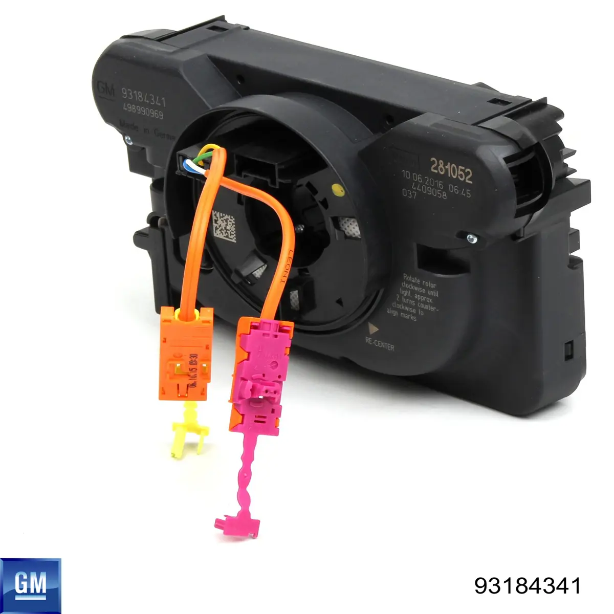Anillo de contacto del volante General Motors 93184341 precio, desde 127,78 EUR