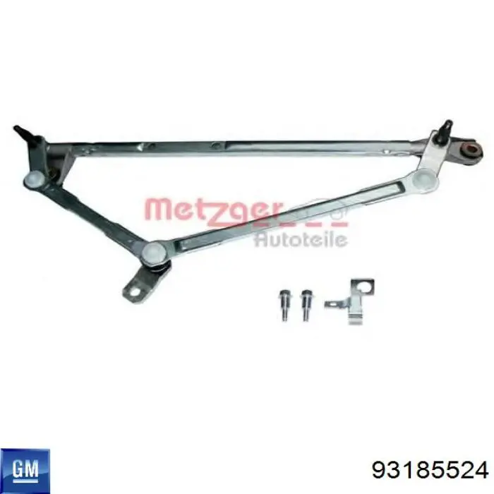 Trapezio del limpiaparabrisas General Motors 93185524 precio, desde 24,14 EUR