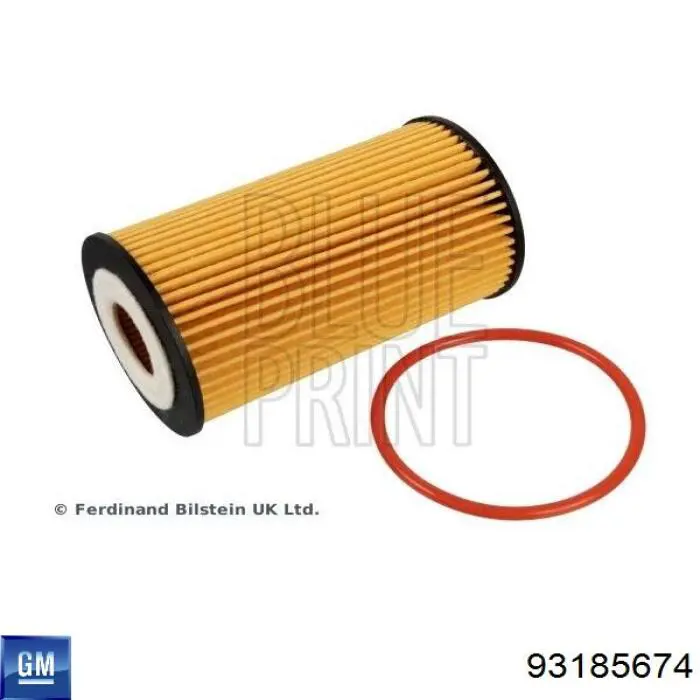 Filtro de aceite Opel Zafira P12