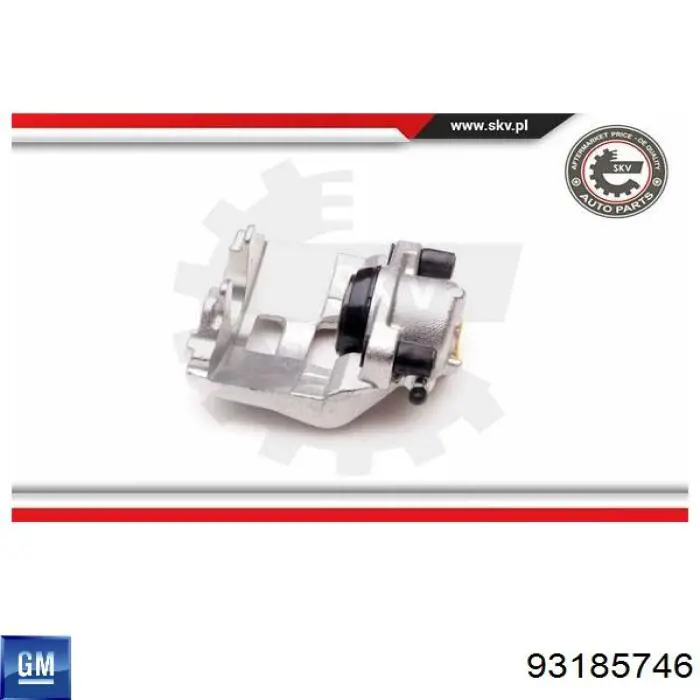 735419202 General Motors Pinza de freno delantera derecha