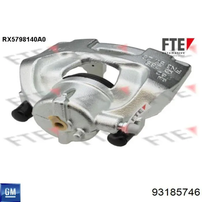 Pinza de freno delantera derecha General Motors 735419202 precio, desde 53,72 EUR