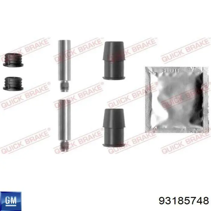 5542461 Opel Pinza de freno delantera izquierda
