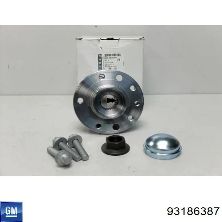 Buje de rueda delantero General Motors 93186387 precio, desde 102,22 EUR
