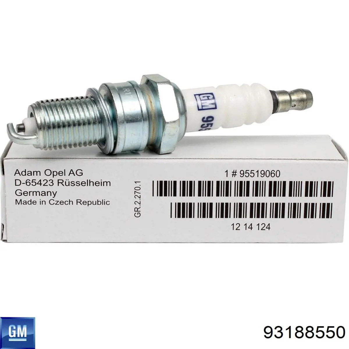 Bujías General Motors 93188550 precio, desde 17,70 EUR