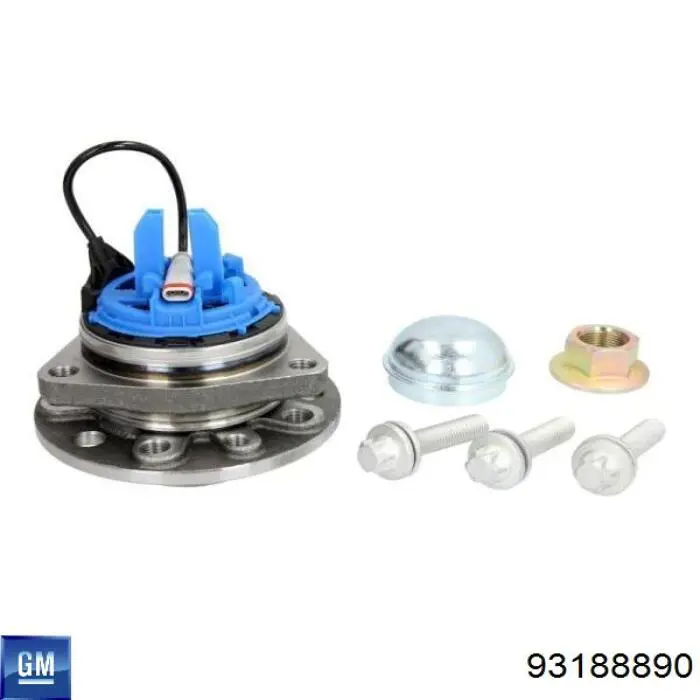 93188890 General Motors Rodamientos de rueda delantero